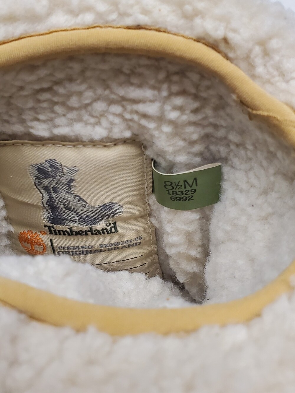 Timberland Women's Wheat Nubuck Sherpa Lined Lace-Up Winter Boot Size 8.5M - Picture 4 of 8